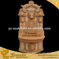 antique carved lion water wall fountains for garden decoration